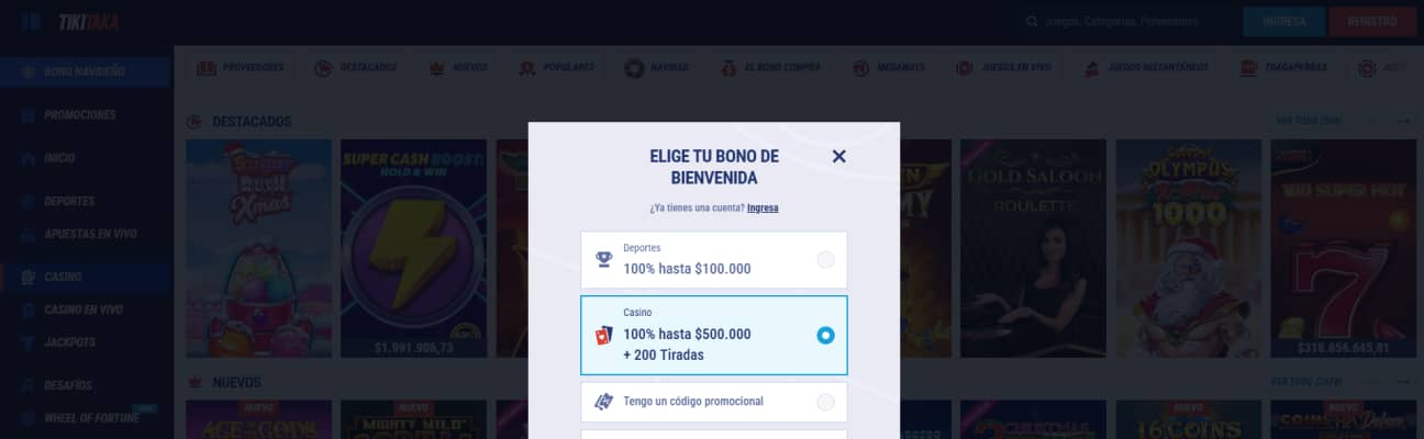 Tikitaka tiradas gratis